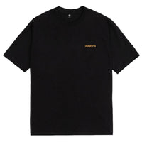 Magenta life tee black