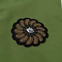 magenta Très tech v neck forrest green