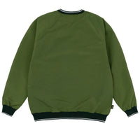 magenta Très tech v neck forrest green