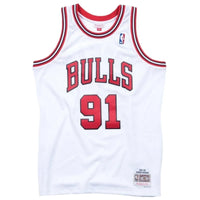 tank top NBA white chicago bulls Rodman