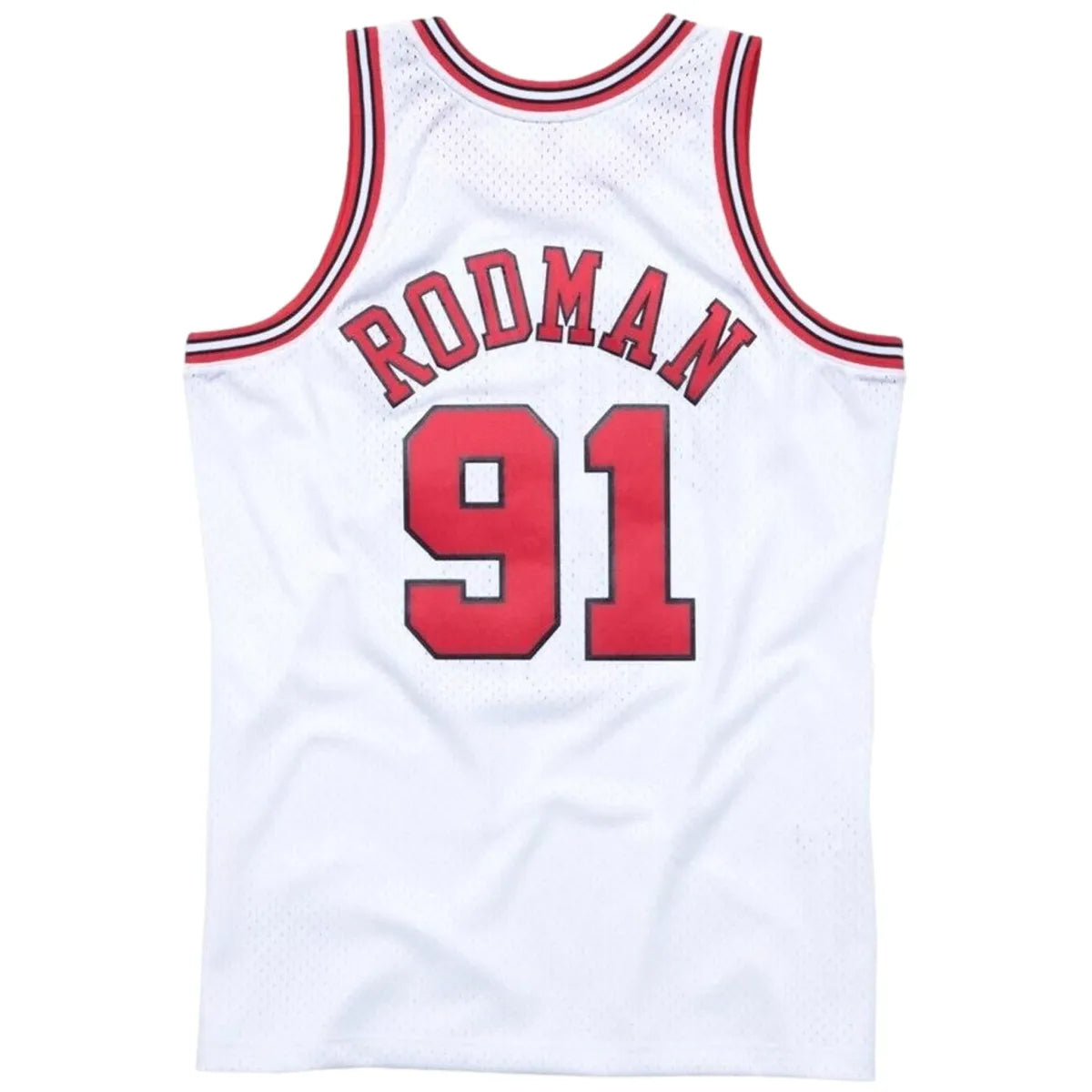 tank top NBA white chicago bulls Rodman