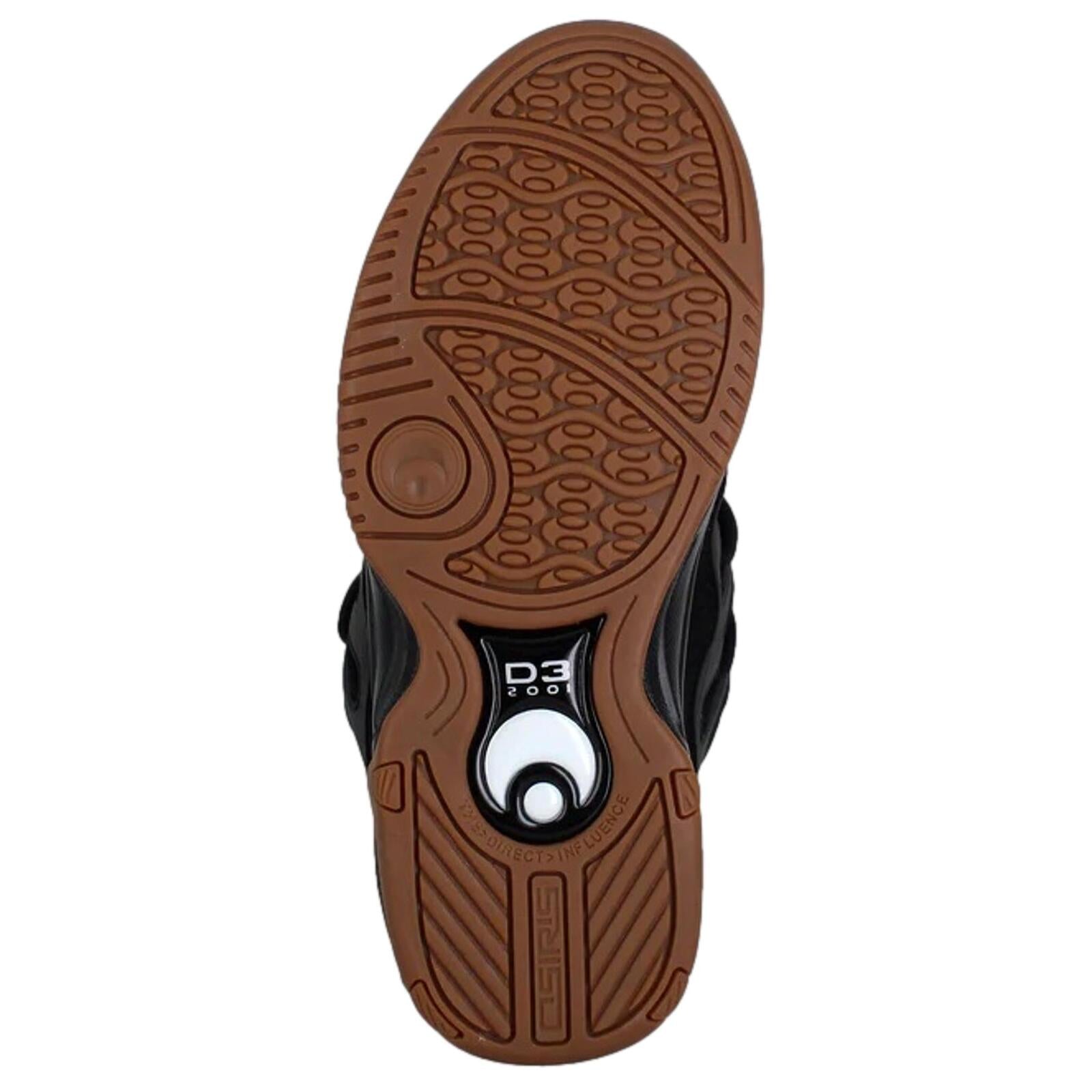 Osiris D3 2001 black black gum