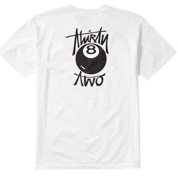 Thirty two art tee white