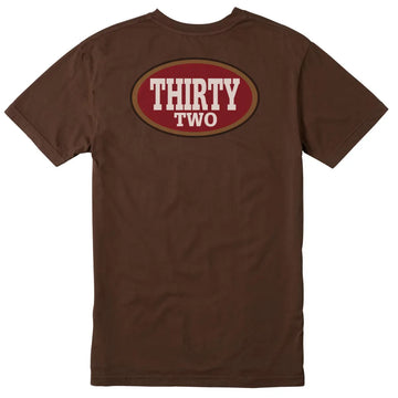 Thirty two brown art tee