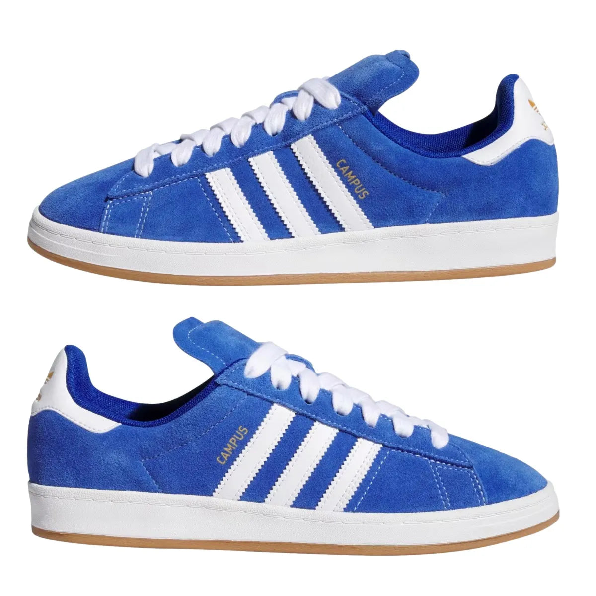 Adidas campus ADV Royal Blue Cloud White Gold Metallic