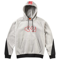 Thirty Two team tech hoodie cement
