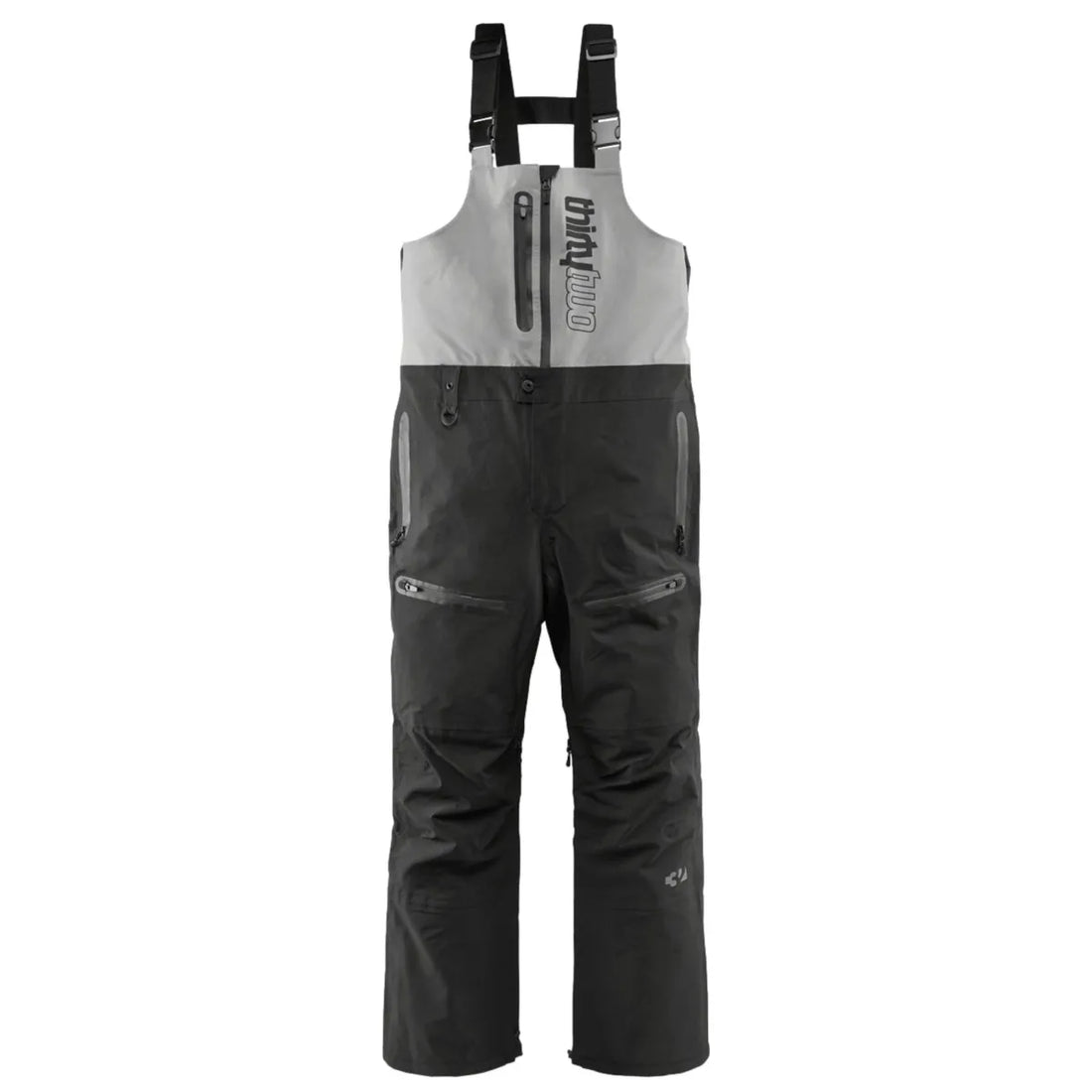 Thirty two tm-3 bib basement black grey