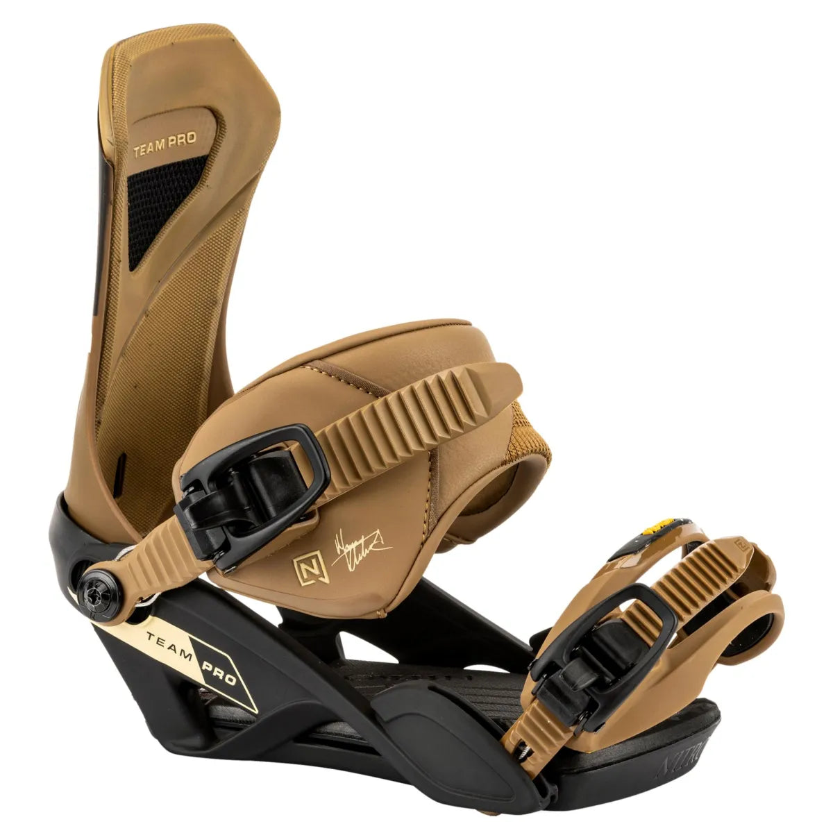 Nitro team pro Kleveland bindings snowboard black brown