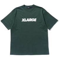 X large standard logo t shirt green
