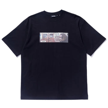 X large subway ss tee black