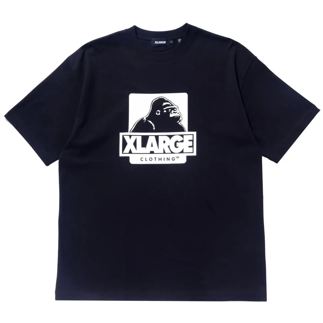 X large og logo t shirt black