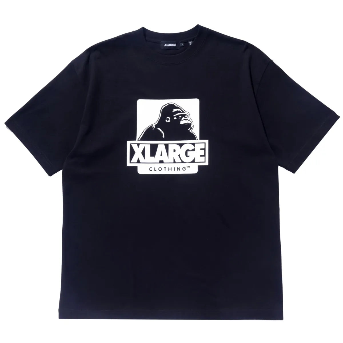 X large og logo t shirt black
