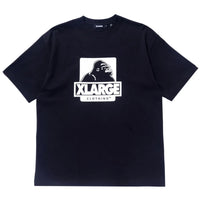 X large og logo t shirt black