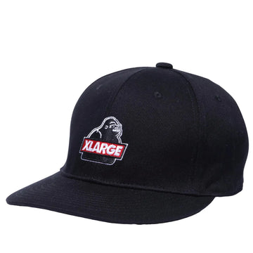 x large snap back slanted og blac