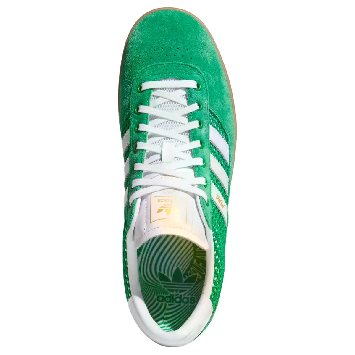 Adidas Puig Indoor green white gum