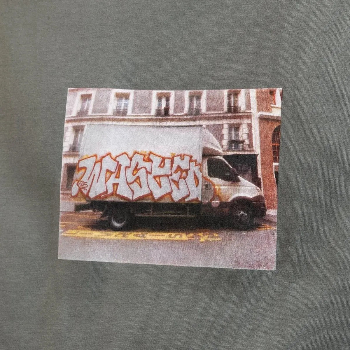 wasted paris t-shirt dumper loden green