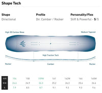 Jones Flagship pro 161 2026 snowboard