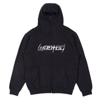 wasted paris blade balaclava zip hoodie