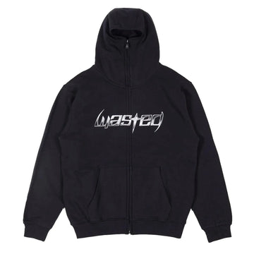 wasted paris blade balaclava zip hoodie
