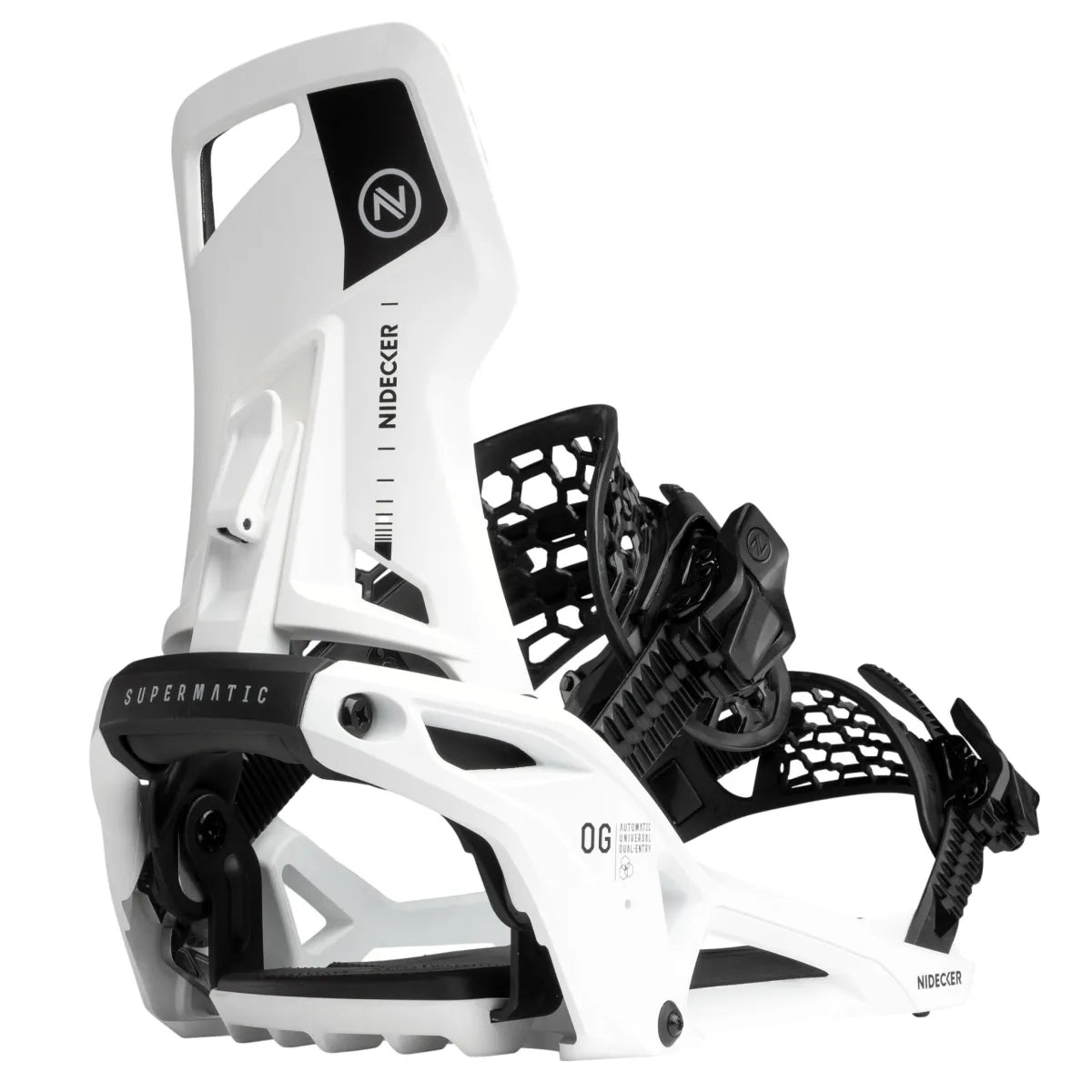 Nidecker Supermatic OG white 2026 Snowboard