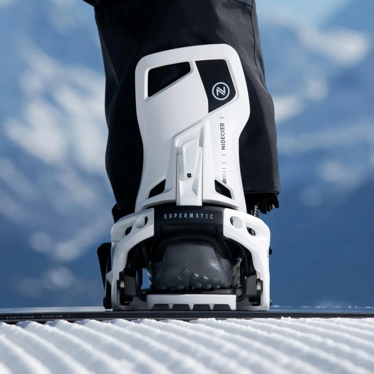 Nidecker Supermatic OG white 2026 Snowboard