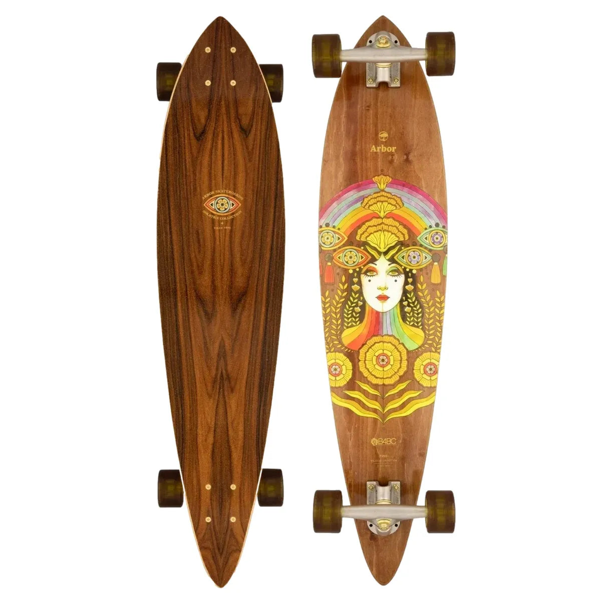 Arbor solstice fish pintail 37" Longboard