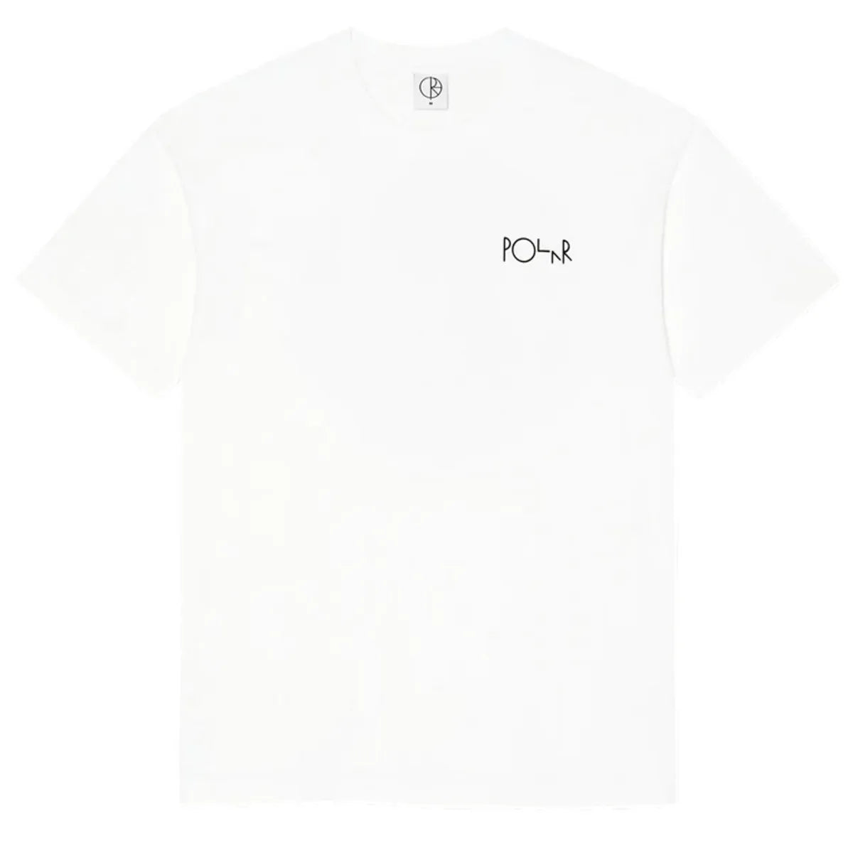Polar skate no comply tee white