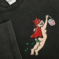 Polar skate take away tee silver black