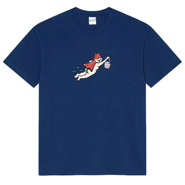 Polar skate take away tee ultramarine