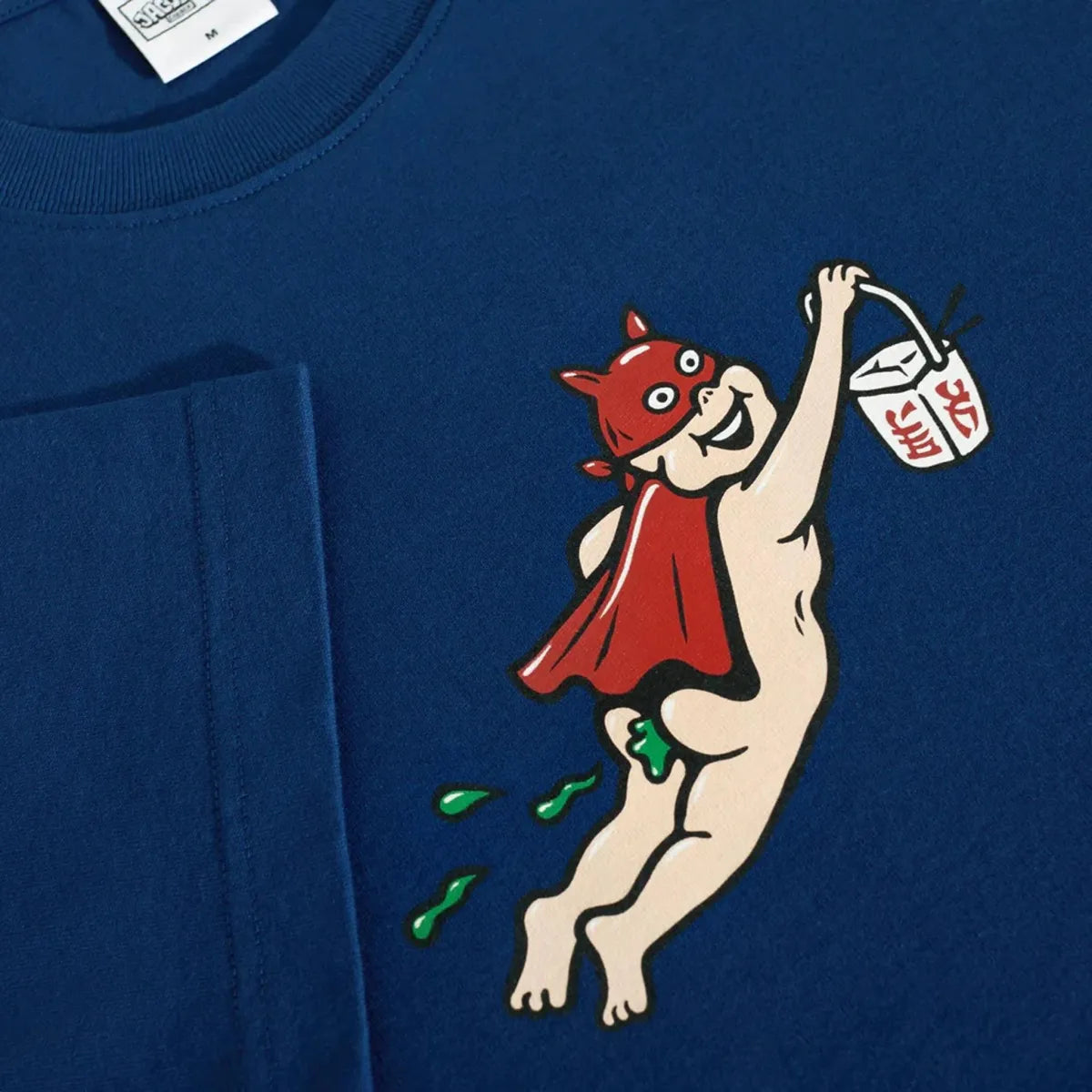 Polar skate take away tee ultramarine