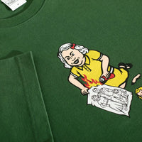 Polar skate tee family affair tee forest green