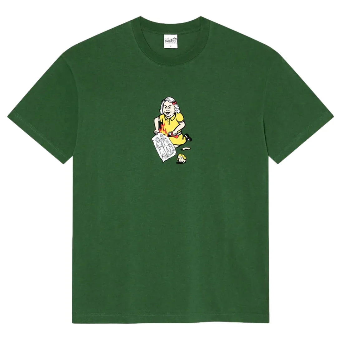 Polar skate tee family affair tee forest green