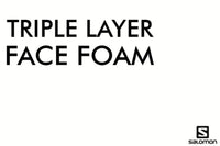 trple layer face foam salomon goggles
