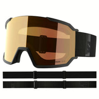 Salomon S/View 3 photocromic black red snowboard goggle
