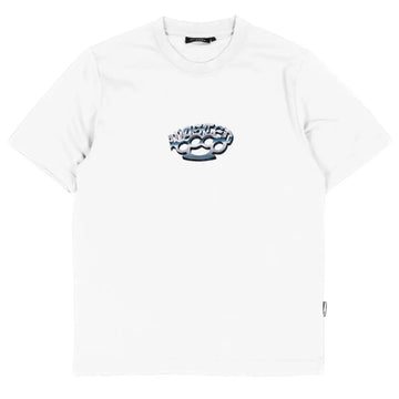 wasted paris knuckles t-shirt white