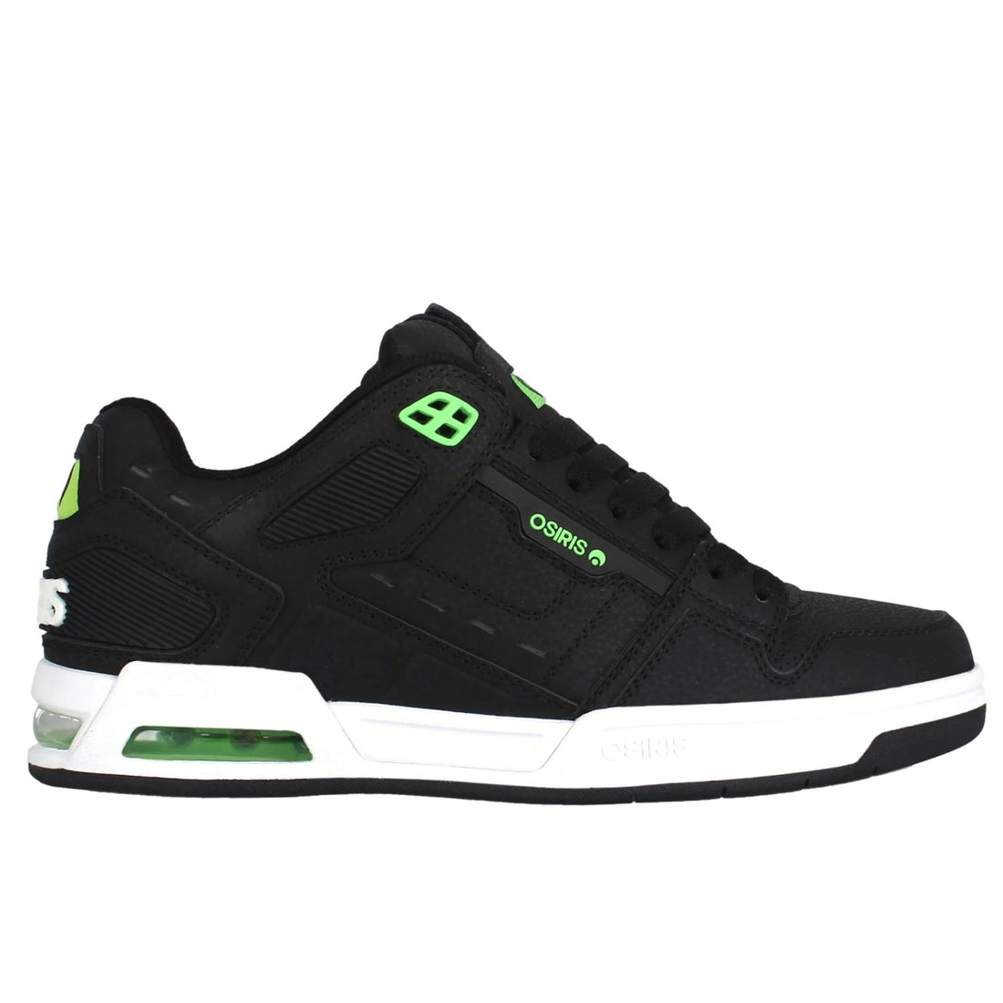 Osiris shoes Peril black black green
