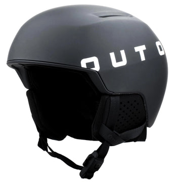 Out of liner black logo helmet