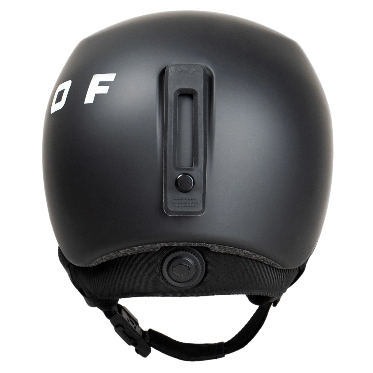 Out of liner black logo helmet
