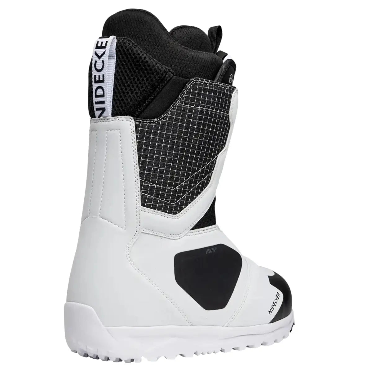 Nidecker Cascade black white snowboard boots