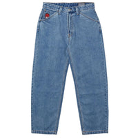 Spitfire denim baggy pants blue washed
