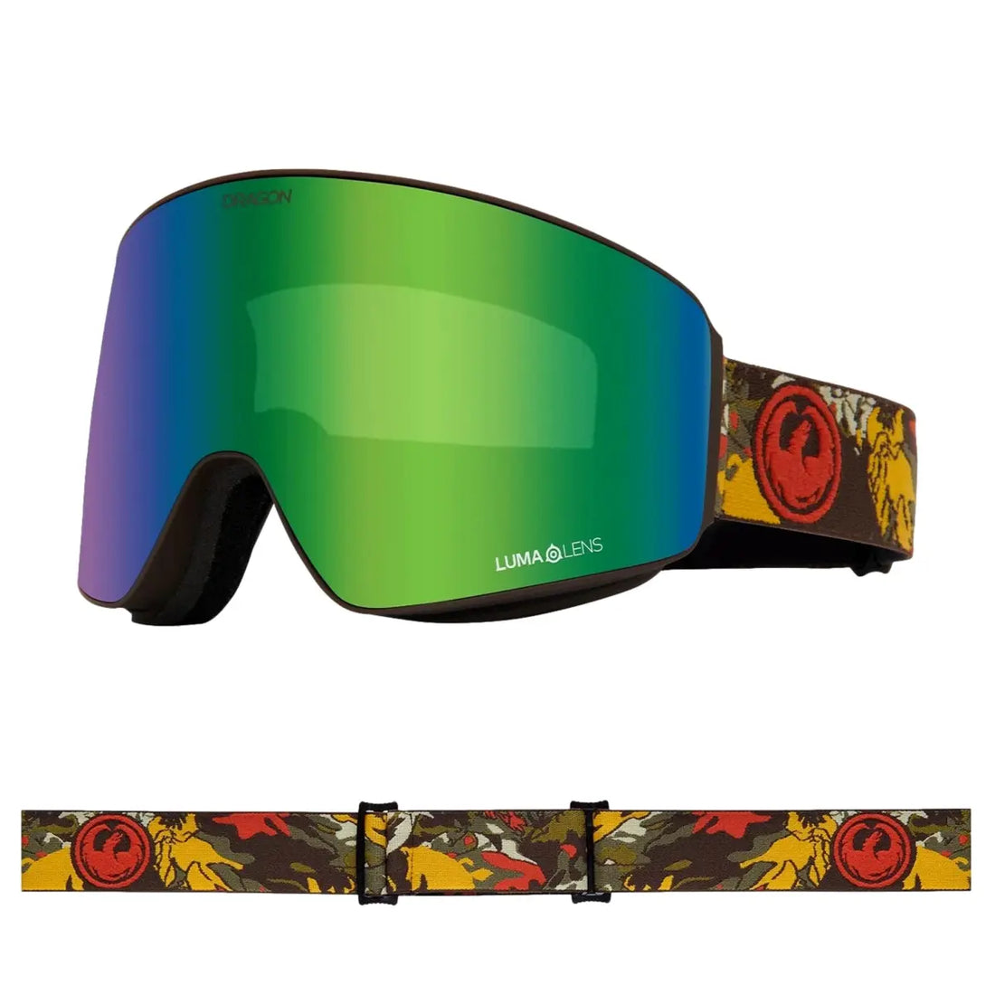 Dragon PVX leaf camo green ion violet
