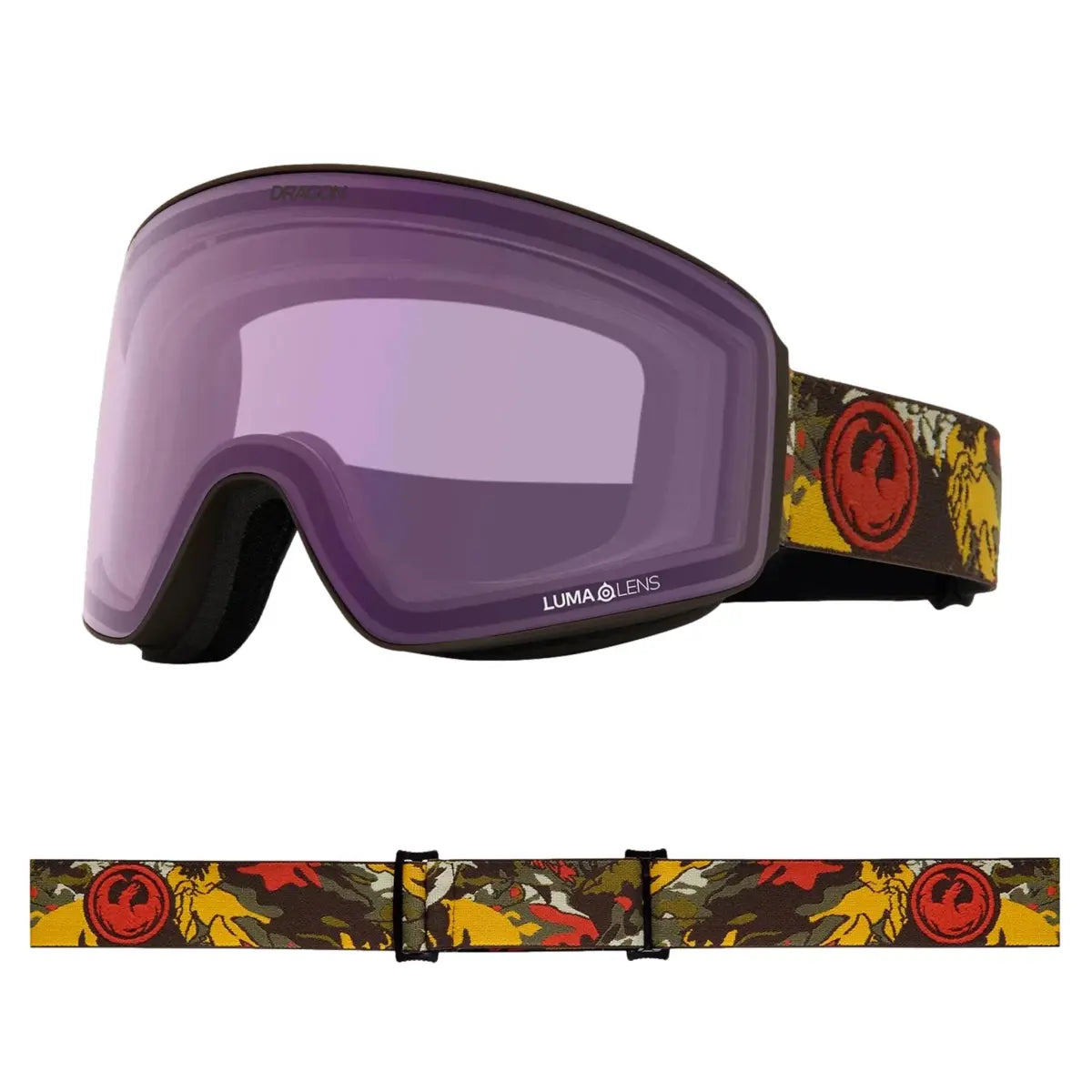 Dragon PVX leaf camo green ion violet