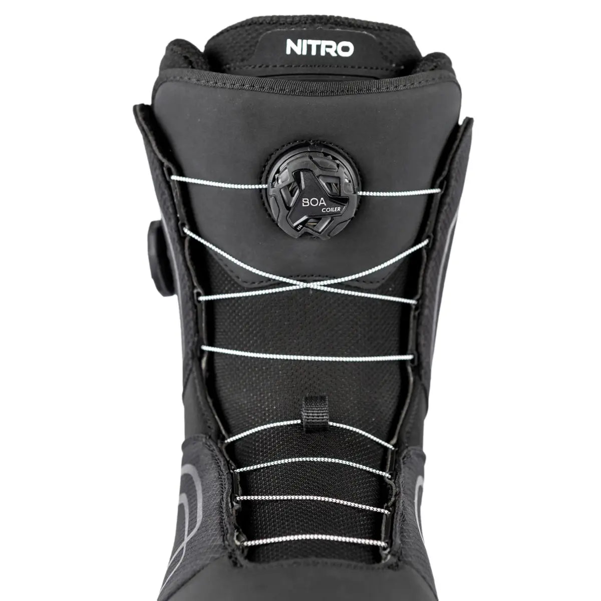 NITRO TANGENT DOUBLE BOA BLACK SNOWBOARD BOOTS