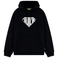 Iuter logo hoodie black