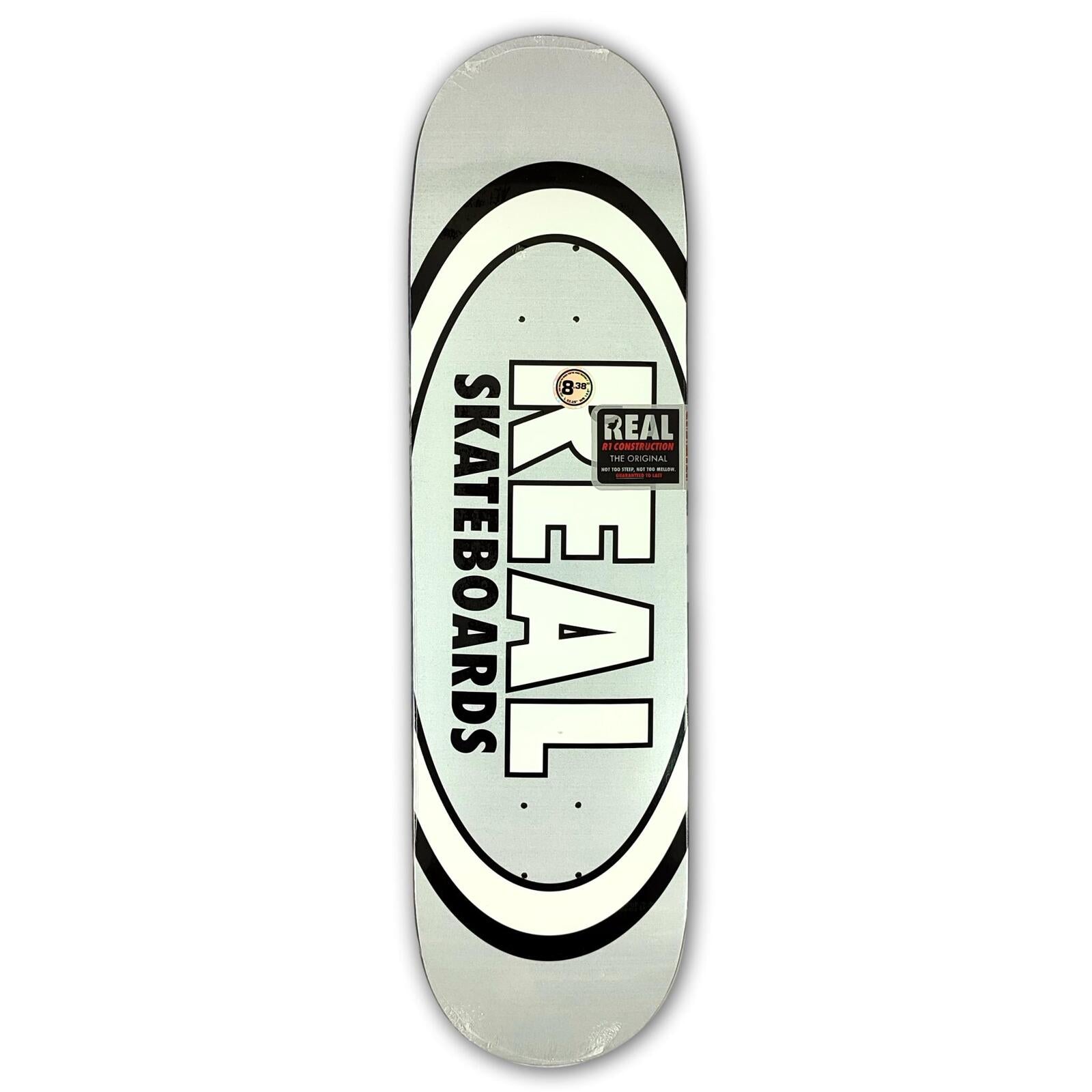 REAL TAVOLA SKATEBOARD TEAM CLASSIC OVAL 8.38"
