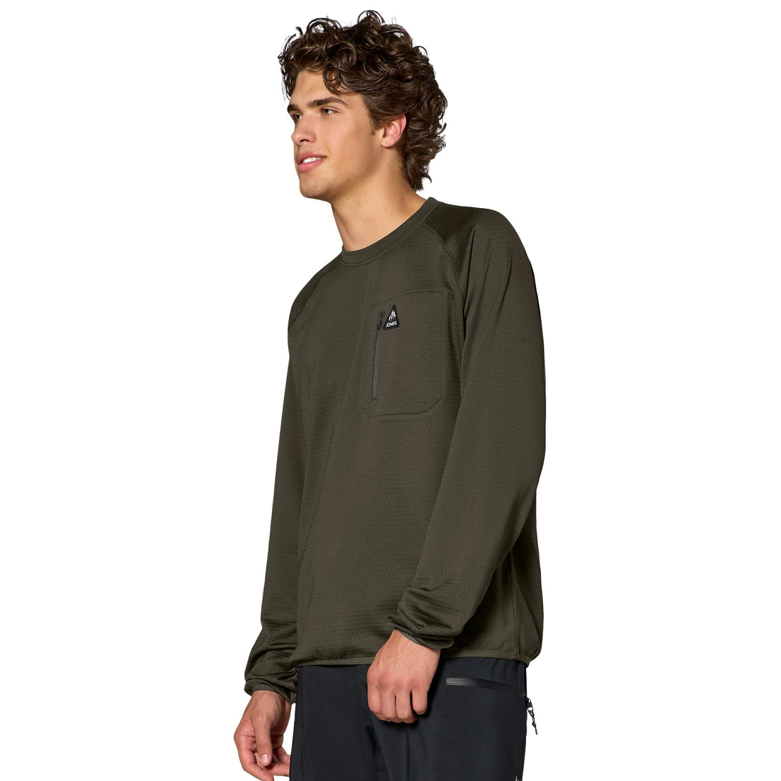 Jones Fleece Flagship Grid Crew