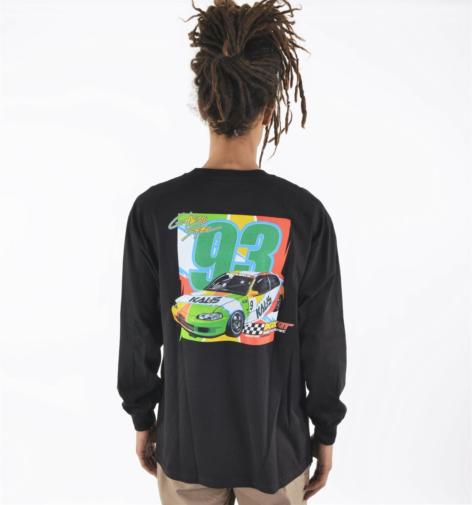 DGK GT93 LONG SLEEVE T SHIRT BLACK