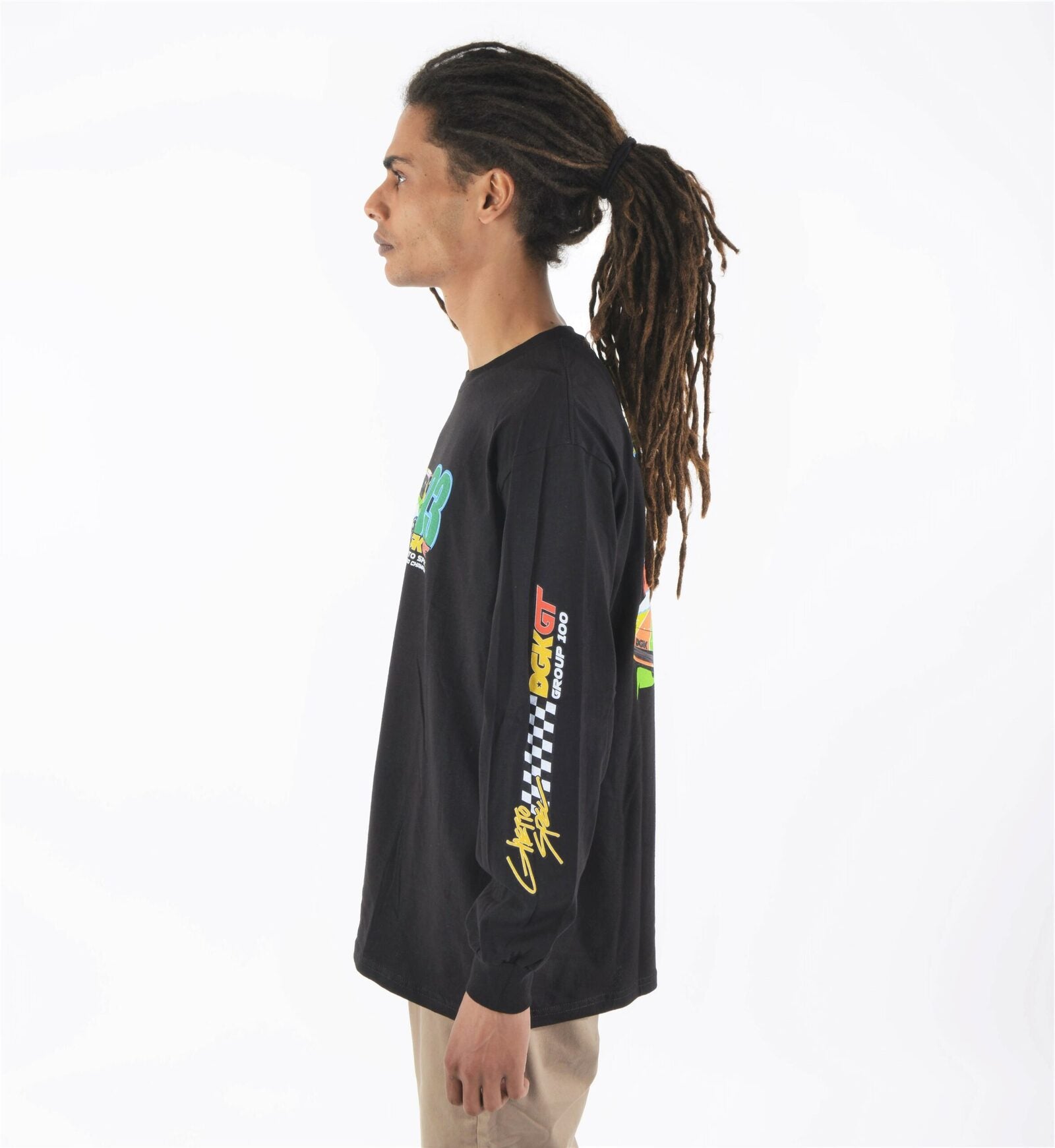 DGK GT93 LONG SLEEVE T SHIRT BLACK