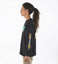 DGK GT93 LONG SLEEVE T SHIRT BLACK