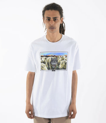 DGK WOLF T SHIRT WHITE